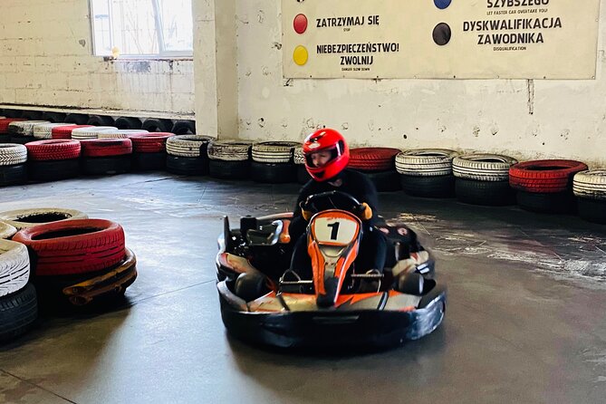 Go Karting Krakow 3x8min/pp + roundrip transfer - Krakow Karting That Feels Like a Real Race