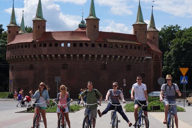 Highlights of Krakow Bike Tour - Small group - Rolling through Planty Park to Jagiellonian University