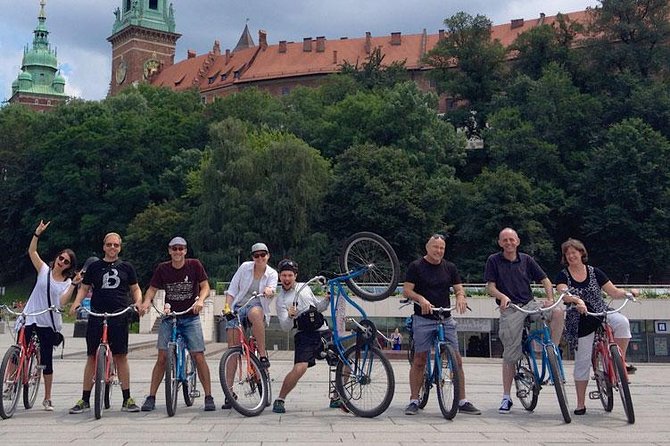 Highlights of Krakow Bike Tour - Small group - Barbican walls and university-era landmarks that look better at speed