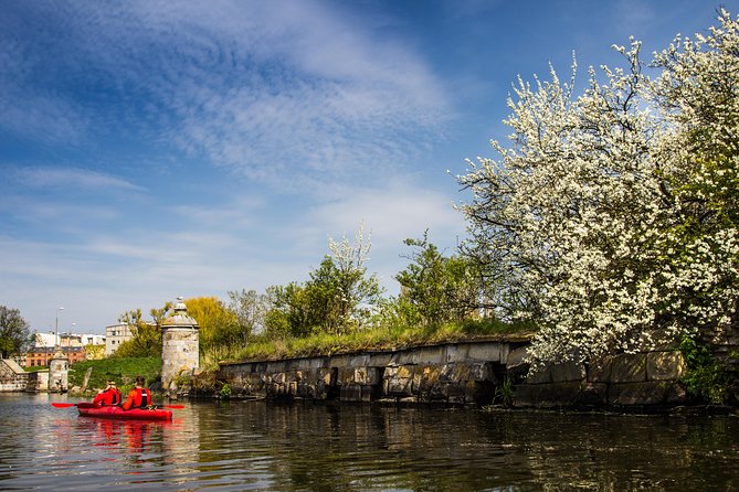 Islands of Gdansk Private Kayak Tour - Main City perspective from canals: why this feels different than land tours