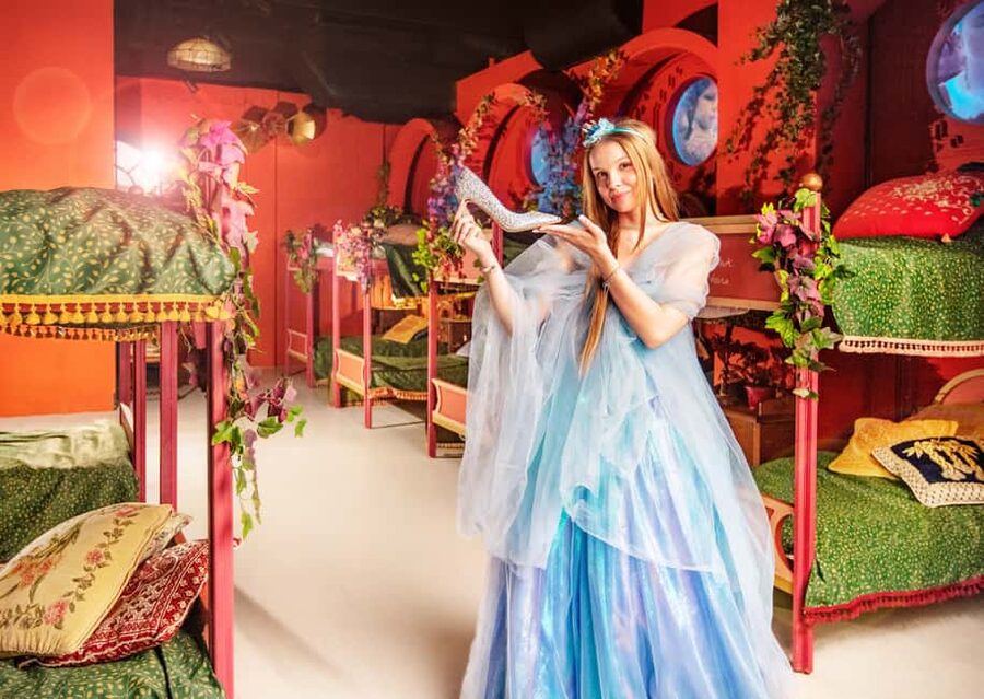 Katowice:Visit a world of fairy tales and adventures -family - Entering Kleks. Magia Kina at Fabryka Porcelany