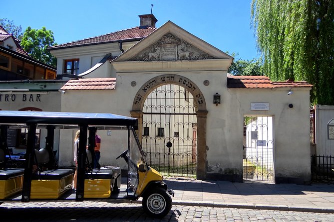 Kazimierz, Jewish Ghetto, Schindler's List story - Golf Cart Tour - Audio in 28 languages and picture stops that actually help