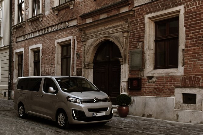 Krakow Airport Transfer ⇄ Your Hotel - Inside the 2020 VANs: A/C by seat, space for bags, and WIFI