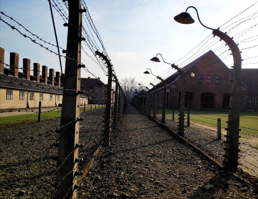 Krakow: Auschwitz-Birkenau & Wieliczka Salt Mine with Lunch - Arriving at Auschwitz: security checks, waiting, and respectful pacing