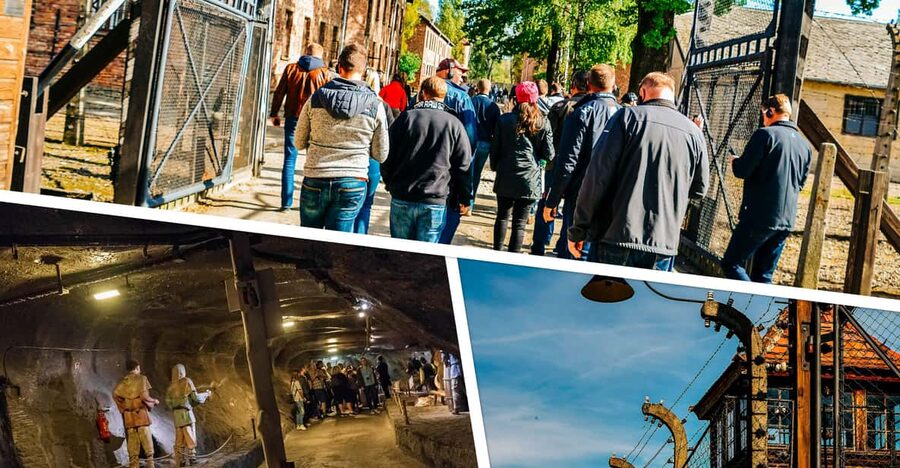 Krakow: Auschwitz & Wieliczka Salt Mine Guided Day Tour - A heavy day, run with care: Auschwitz-Birkenau then Wieliczka