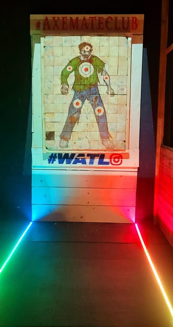 Krakow Axe Mate Club: Axe throwing, Tomahawks. WATL venue! - Axe Mate Club in Krakow: Kazimierz Basements and a Real Training Setup