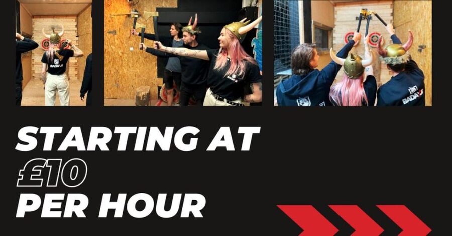 Krakow: Axe Throwing Fun - Games, Trick Shots, and Competition With Friends