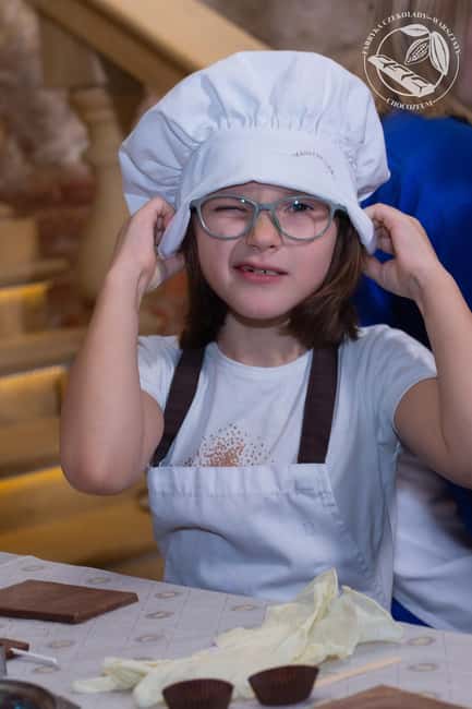 Krakow: Chocolate Workshop - The Workshop Bench: Pralines, Drawing, and Writing on Chocolate