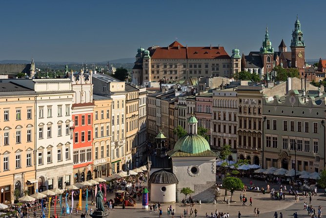 Krakow City Sightseeing by Electric Car - Town Hall Tower and the “Big Church” Moment at St Mary’s