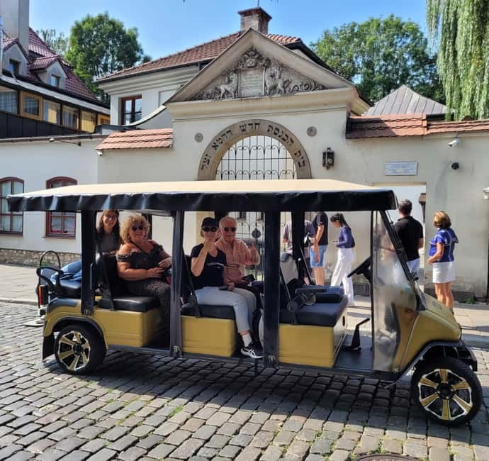 Krakow: City Sightseeing Tour by Electric Buggy Golf Cart - Medieval Krakow on wheels, royal seat and architectural variety