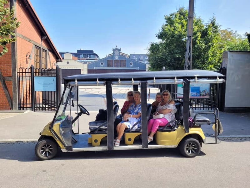 Krakow: City Sightseeing Tour by Electric Buggy Golf Cart - Kazimierz Jewish Quarter, market square, synagogues, and the oldest tram depot