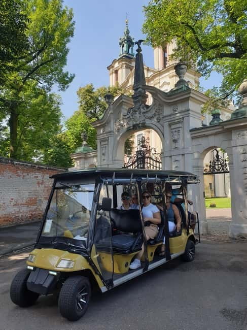 Krakow: City Sightseeing Tour by Electric Buggy Golf Cart - Podgórze and the Vistula crossing, ghetto sites and the pharmacy under the eagle