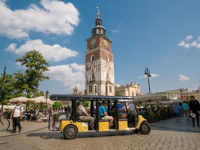 Krakow: City Sightseeing Tour by Electric Golf Cart - Old Town orbit: Wawel Royal Castle, Vistula views, and the Barbican area