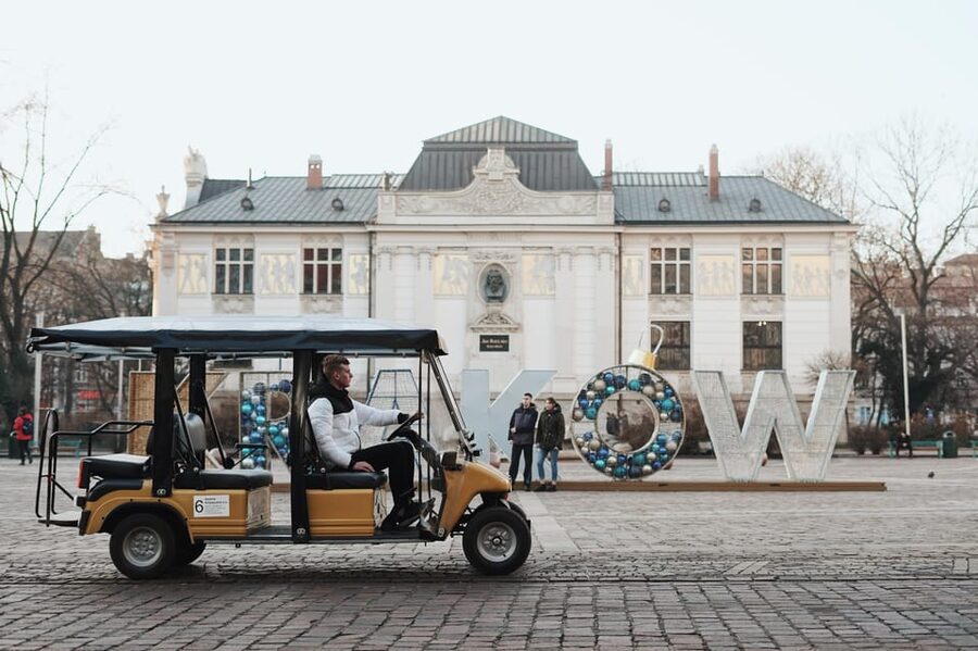 Krakow: City Sightseeing Tour by Golf Cart - Krakus Mound Panorama: Your Big View Payoff