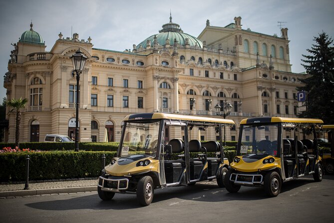 Krakow City Tour By Electric Car - Full Tour - Complete 3 District Excursion - Stop 1: Kazimierz, the former Jewish district