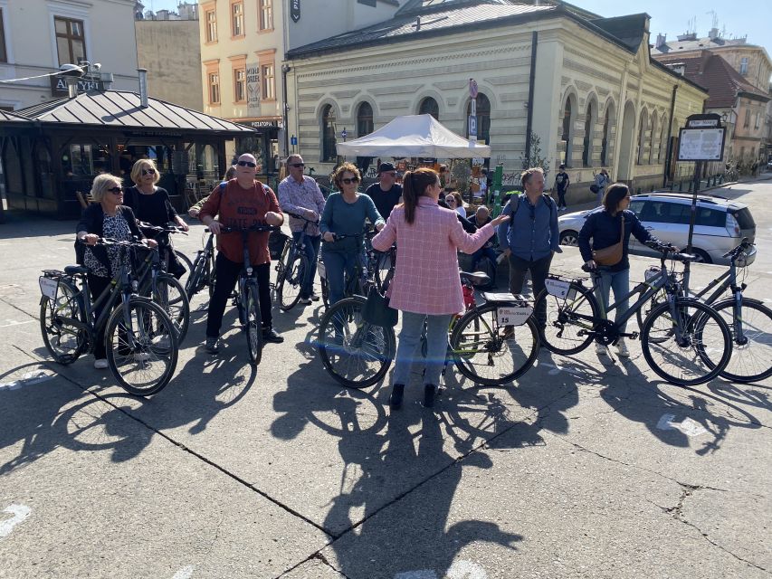 Krakow: Complete Bike tour with all the highlights - Kazimierz Jewish Quarter and the Stories Behind It