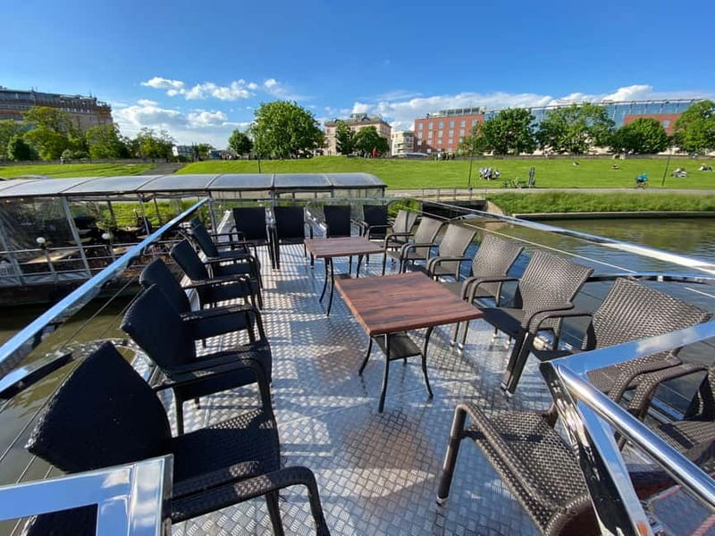 Krakow: Day or Night Vistula River Cruise with Audio Guide - Weather and timing, Rain or shine and what to pack