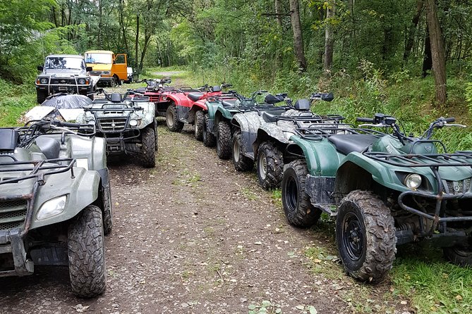 Krakow: Extreme Off-Road Quad Bike Tour with BBQ Lunch - Mud, Forests, and Fields: What the Terrain Feels Like