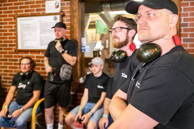 Krakow: Extreme Shooting Range with Hotel Pick-Up - Arriving at the range: safety, instructors, and ear-and-eye protection