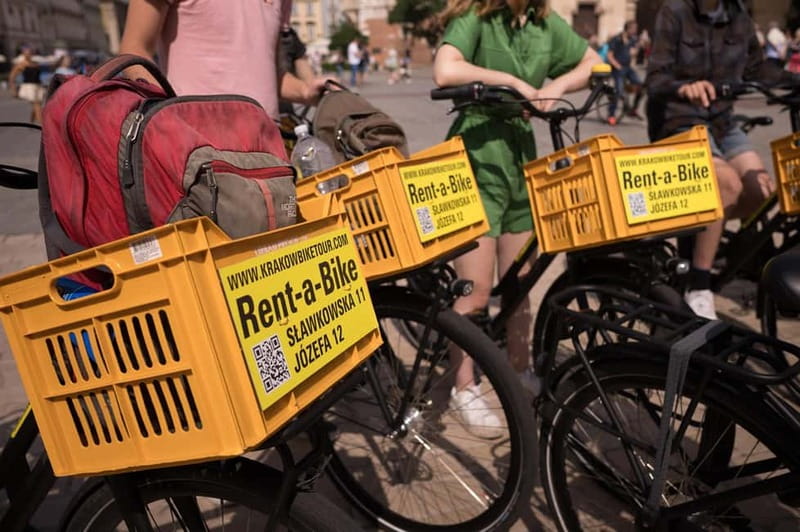 Krakow: Full-Day Bike Rental - Getting your bike in Kazimierz: Józefa 12 courtyard pickup