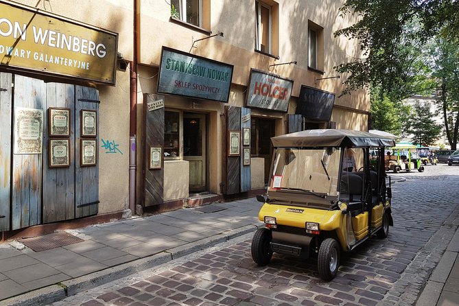 Krakow Grand City Tour by golf cart - All 3 districts - Why an electric golf cart tour works in Krakow