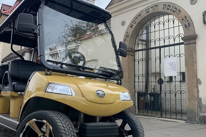 Krakow Guided Tour by Electric Golf Cart - Wawel Castle views from the cart, plus Plac Wolnica