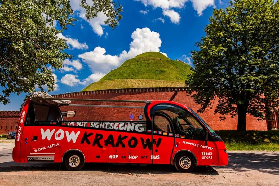 Krakow: Hop-On Hop-Off Bus Tour with Audio Guide - Ticket choice in Krakow: 4 hours vs 24 hours vs 48 hours