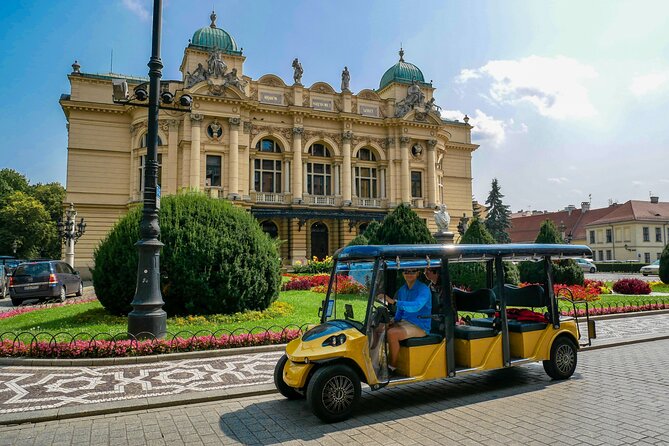 Krakow in One Day: City Tour by Electric Car - Meeting Point, Small Group, and the Headphone Setup