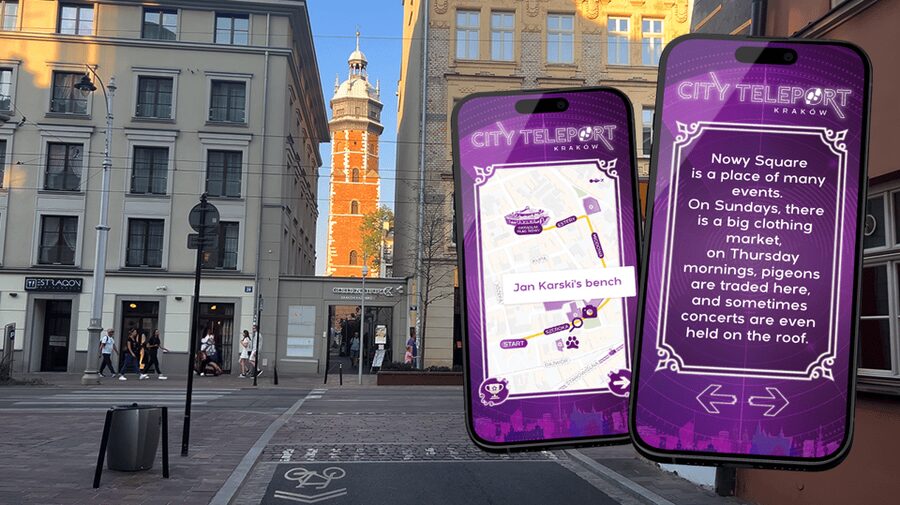 Kraków: Interactive City Tour Game - The synagogues: Old Synagogue and Tempel Synagogue on an interactive route