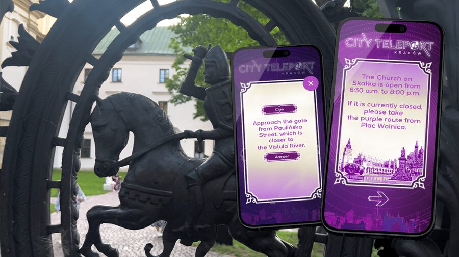 Kraków: Interactive City Tour Game - Using it smoothly: smartphone setup, login hiccups, and answer language