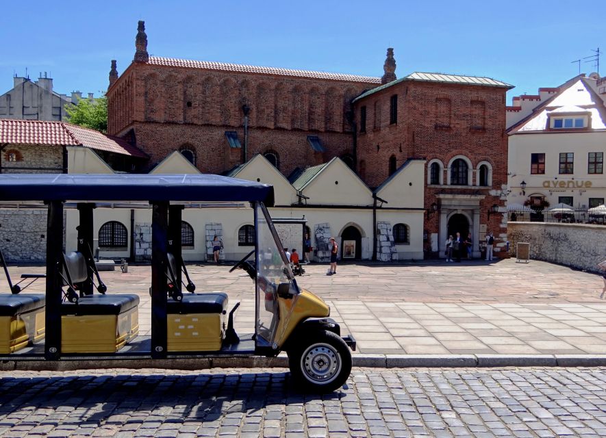 Krakow: Jewish Quarter and Former Ghetto Tour by Golf Cart - Practical tips for a smoother 60 minutes