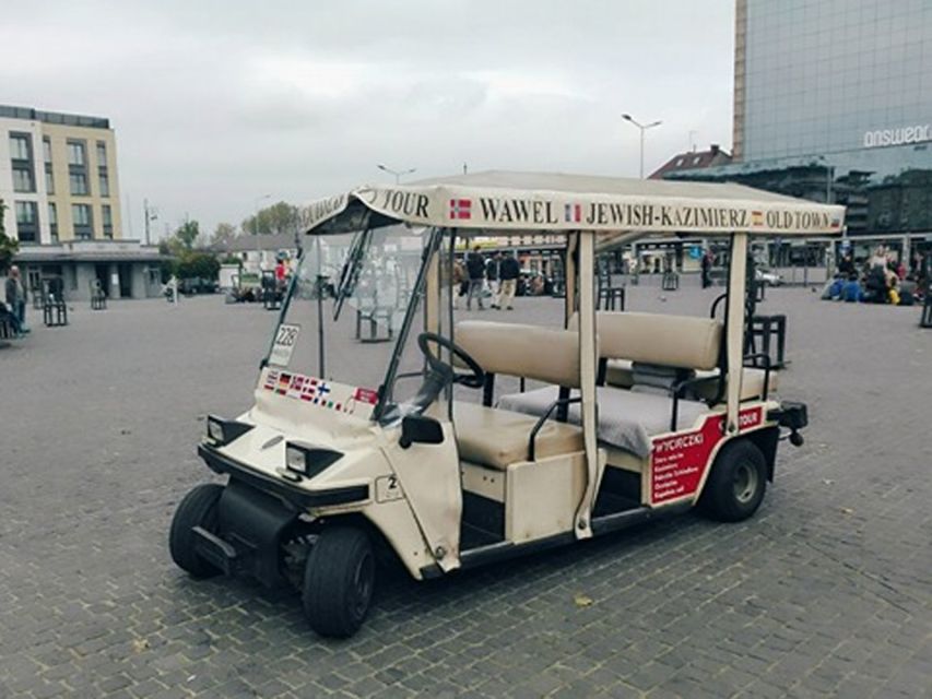 Krakow: Jewish Quarter and Schindler Factory by Golf Car - Key Takeaways Before You Go