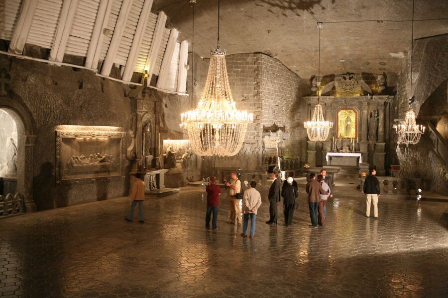 Krakow: Lazy Catamaran River Cruise and Salt Mine Group Tour - Heated Vistula Catamaran Views: Wawel From a New Angle