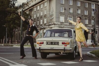 Nowa Huta Guided Tour in Vintage Car