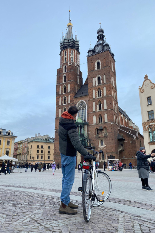 Krakow: Old Town and Kazimierz Guided Bike Tour - Main Market Square and Jagiellonian University, where Krakow’s public life shows up