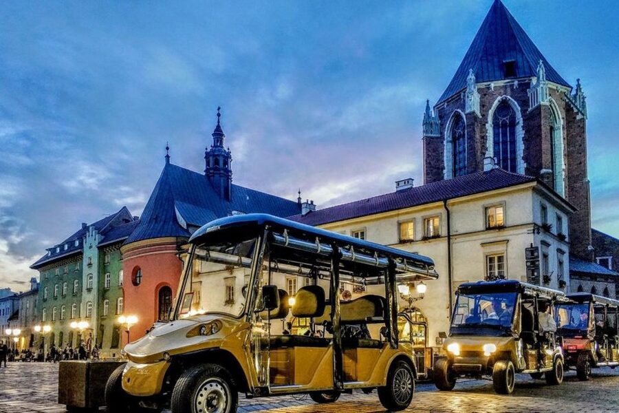 Krakow: Old Town, Ghetto, and Kazimierz Golf Cart Tour - Starting at Krakow Old Town, UNESCO-Style Orientation