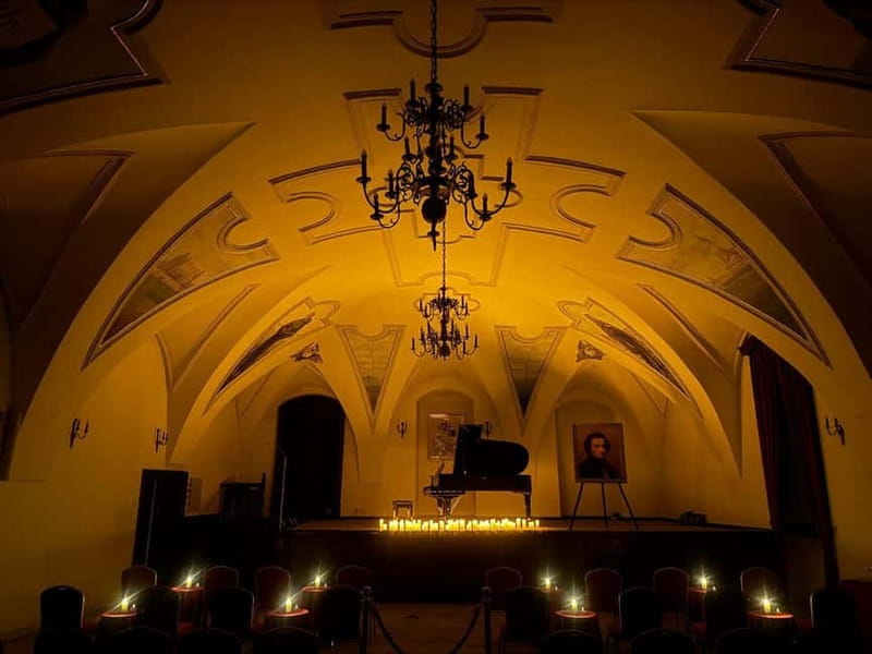 Krakow: Piano Trio Chopin & Friends Concert VIP with Wine - From Bernardyńska Street to the concert hall by Wawel