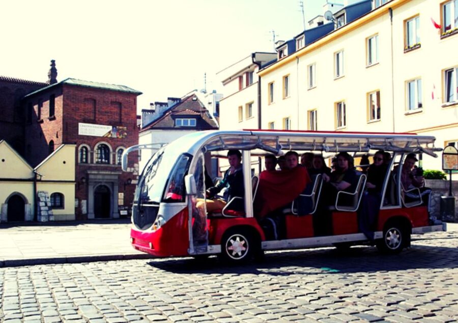 Krakow: Private Panoramic Tour by Golf Cart with Audio Guide - Eagle Pharmacy and Ghetto Heroes’ Square: what to notice