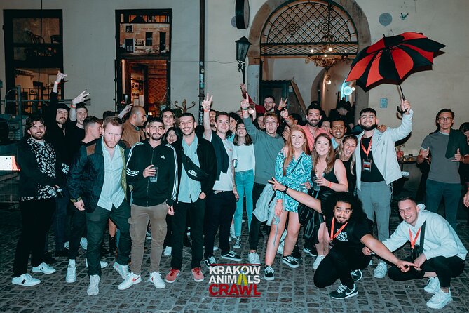 Krakow Pub Crawl with 1 Hr of unlimited alcohol & 4 clubs/pubs - Start Time, Meeting Point, and Your Night Rhythm
