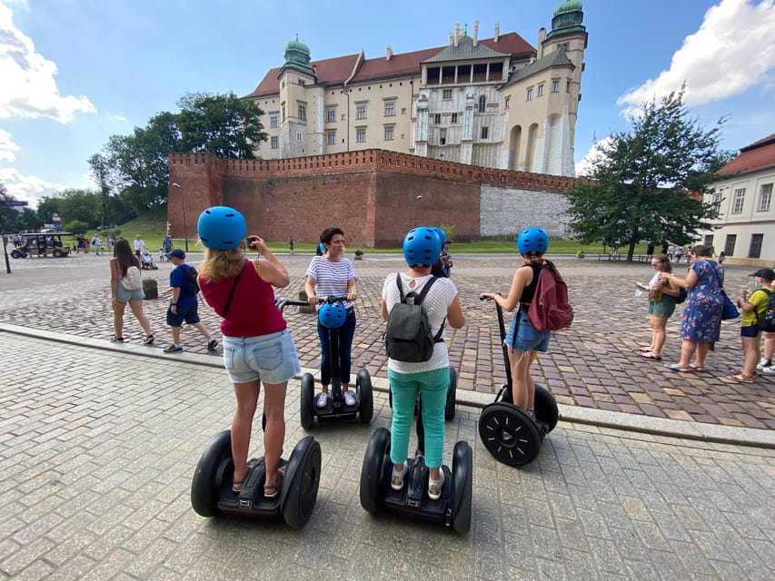 Krakow: Royal Route Segway Tour 1 hour - Training session and helmet: the part that makes or breaks it