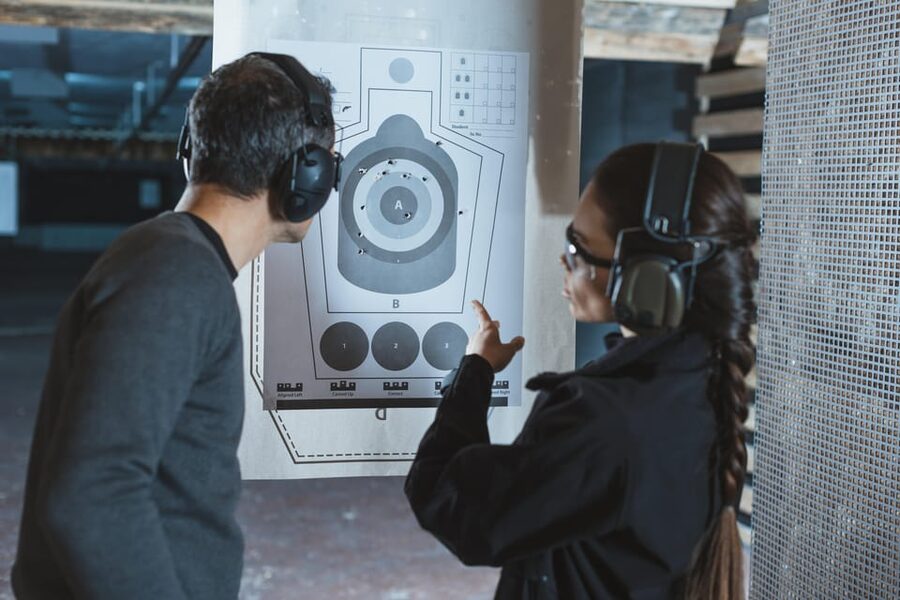 Krakow: Shooting Range & Hotel Transfers - Soldier 25 Shots - Photo time and taking your target home