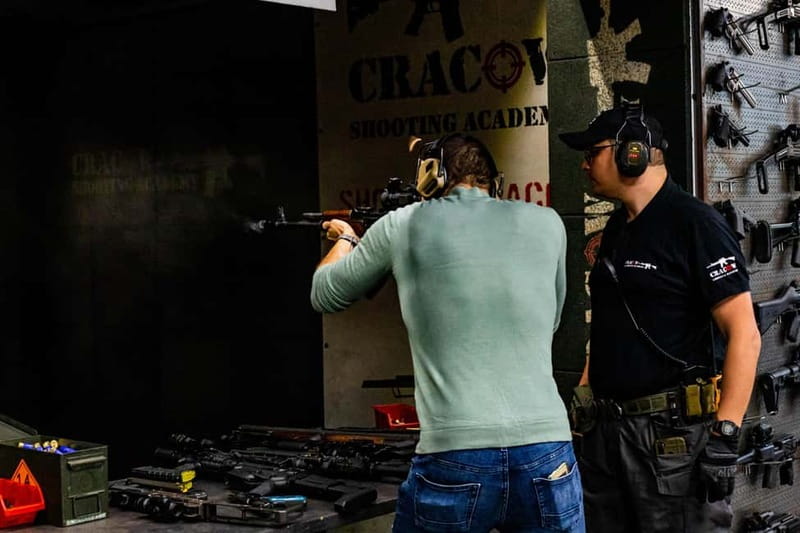 Krakow: Shooting Range with AK-47 Experience & Hotel Pickup - What the coaching feels like when you have zero experience