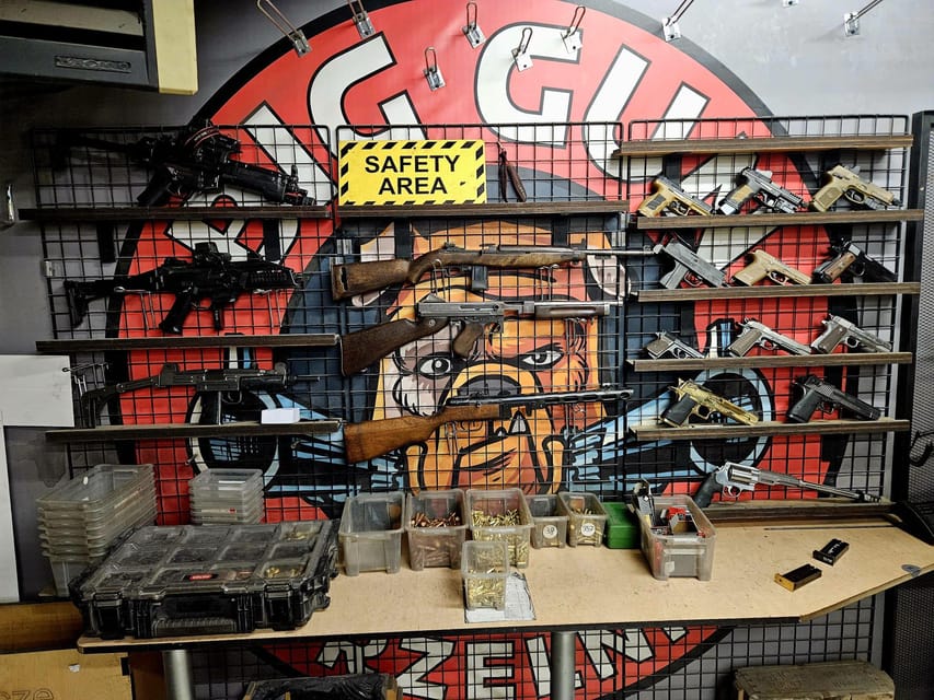 Krakow: Shooting range with hotel pickup - The Range Session: Safety Gear, English Instructor, and Supervised Shooting
