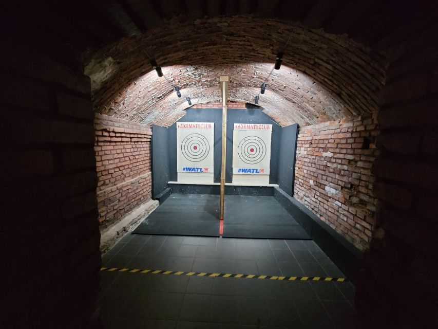 Kraków: Shurikens, Kunais, Knives, Tomahawks, Axes, Shooting - Ninja star, kunai hook, and the knife part