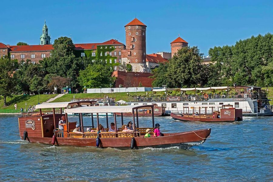 Krakow: Sightseeing Cruise by Vistula River - On-Board Comfort: Open Deck, Wind, and the Drink Factor
