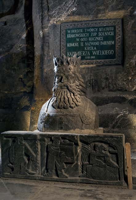 Krakow: Wieliczka Salt Mine Guided Tour & Tickets - Underground art museum energy: salt chapels, statues, and carvings