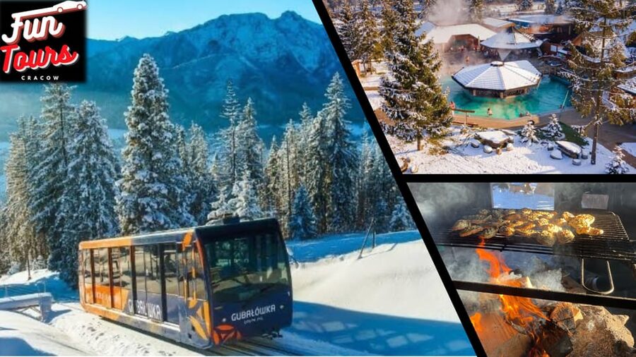 KRAKOW ZAKOPANE TOUR CABLE CAR THERMAL BATHS & HOTEL PICKUP - Zakopane free time, where Krupówki Street does the heavy lifting