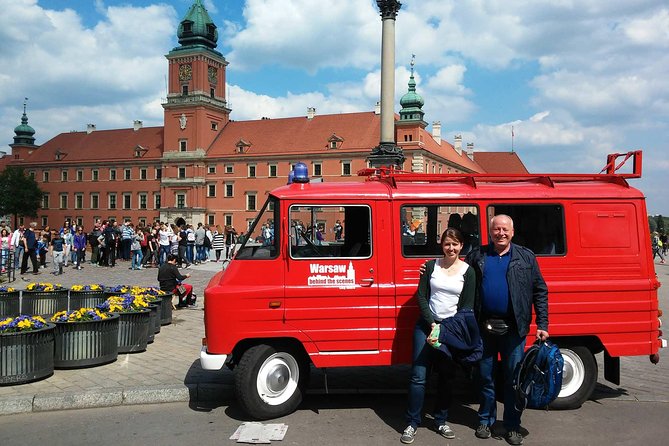 Must-do sites in Warsaw: retro car private tour with hotel pickup - Castle Square and Sigismund’s Column: Starting in Warsaw’s Symbolic Heart