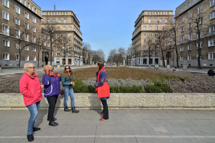 Nowa Huta Tour Krakow: Ideal Communist City Small Group Walk - Riding a Tram Into a Planned City