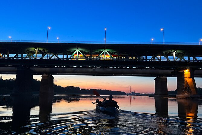 Packrafting / Kayaking Vistula River, Warsaw - Port Czerniakowski to Plaża Żoliborz, and how the timing works